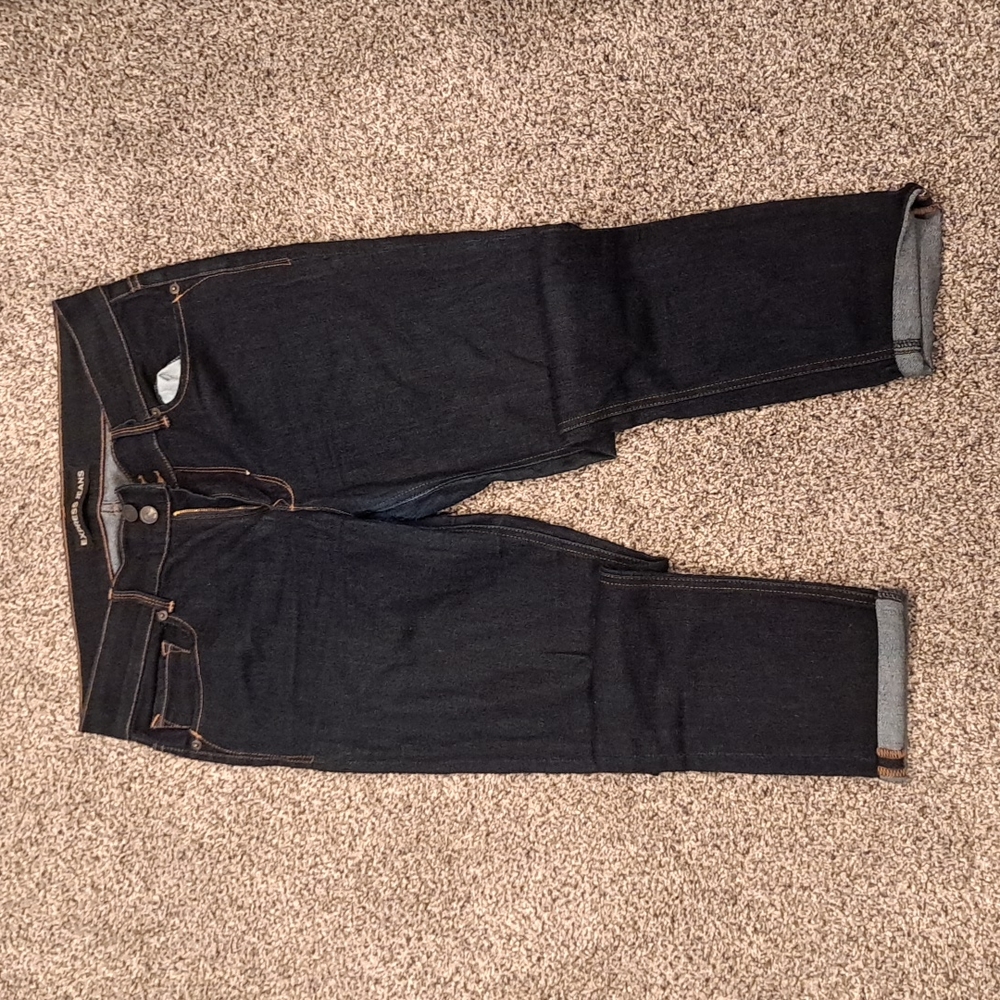 Express Jeans Mia Midrise Cropped Legging